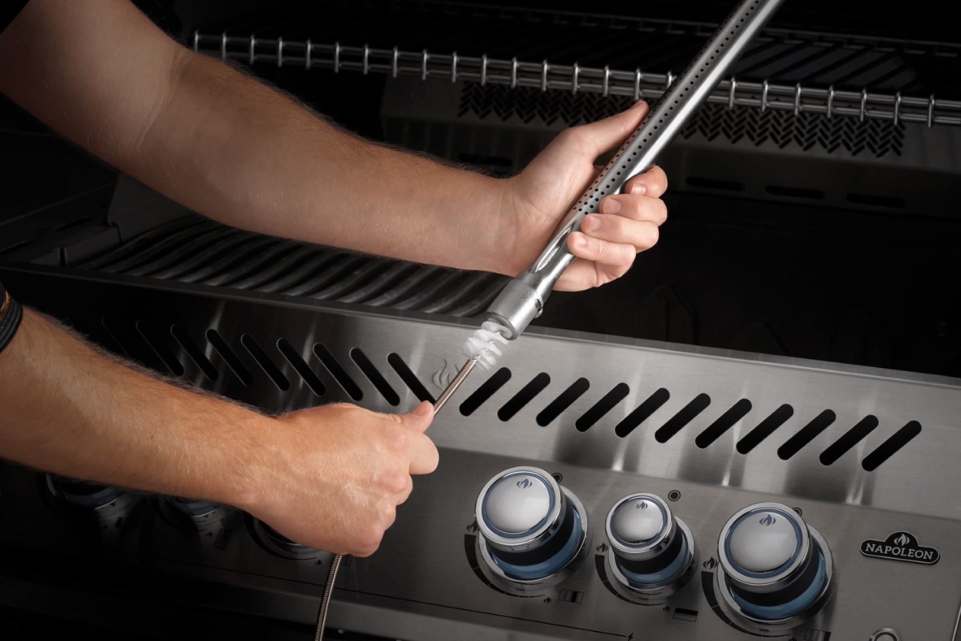 Napoleon 3 teiliger Reinigungssatz für Gasgrills Anwendung